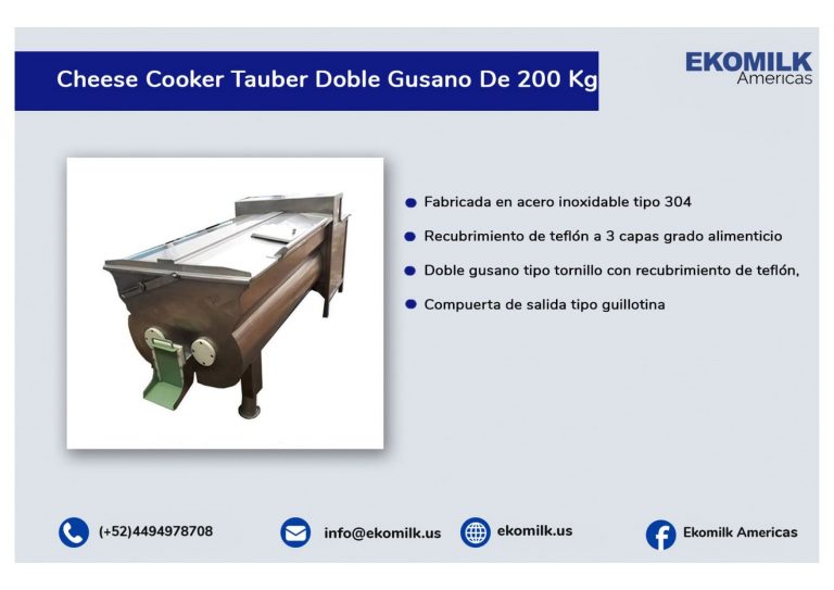 Cheese Cooker Tauber Doble Gusano